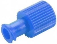 Комби-стоппер синий, заглушка Луер-Лок — 100 шт/уп купить в Улан-Удэ
