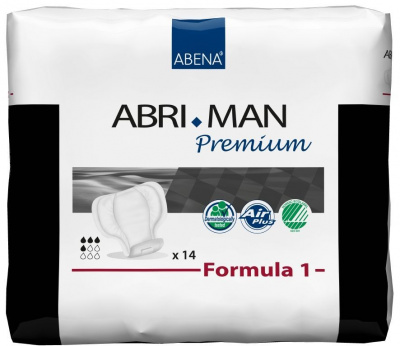 Мужские урологические прокладки Abri-Man Formula 1, 450 мл купить оптом в Улан-Удэ
