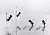 Игла-бабочка с луэр-адаптером (21Gх3/4" 19 см, зеленая, 0,8х19 мм) купить в Улан-Удэ