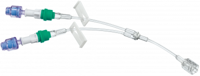 Удлинительная Y-линия с 2-мя коннекторами Сэйффлоу и возвратным клапаном 12 см купить оптом в Улан-Удэ