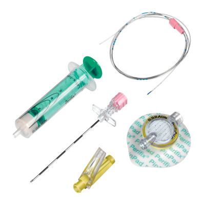 Набор для эпидуральной анестезии Перификс 420 18G/20G, фильтр, ПинПэд, шприцы, иглы  купить оптом в Улан-Удэ
