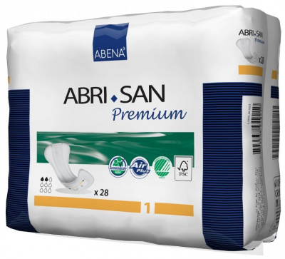 Урологические прокладки Abri-San Premium 1, 200 мл купить оптом в Улан-Удэ
