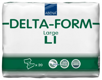 Delta-Form Подгузники для взрослых L1 купить оптом в Улан-Удэ
