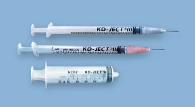 Шприц инъекционный 3х-компонентный с иглой G29 (0,33х12мм) 1мл инсулиновый U-100 — 100 шт/уп купить оптом в Улан-Удэ
